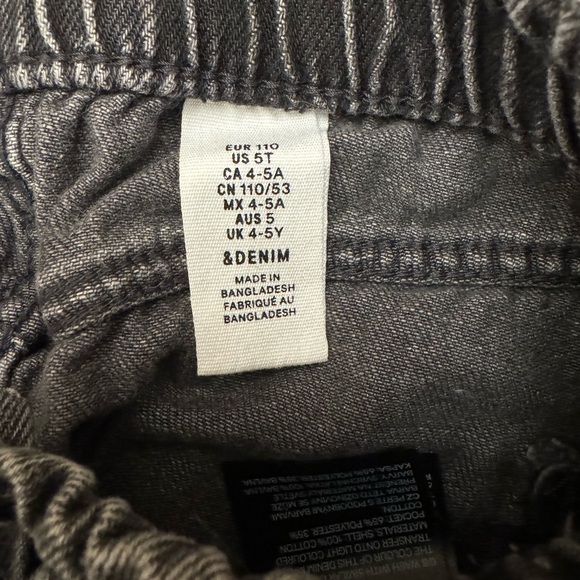 H&M Girls Denim Skirt 4-5T - Picture 3 of 3